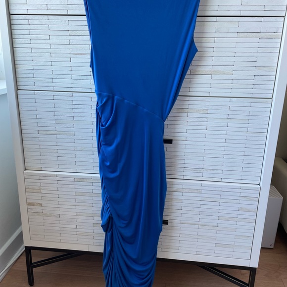 Bebe Royal Blue Dress Size S - Picture 2 of 4